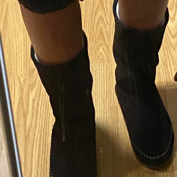 Barbo moccasin style brown boots size 10 - Picture 2 of 11